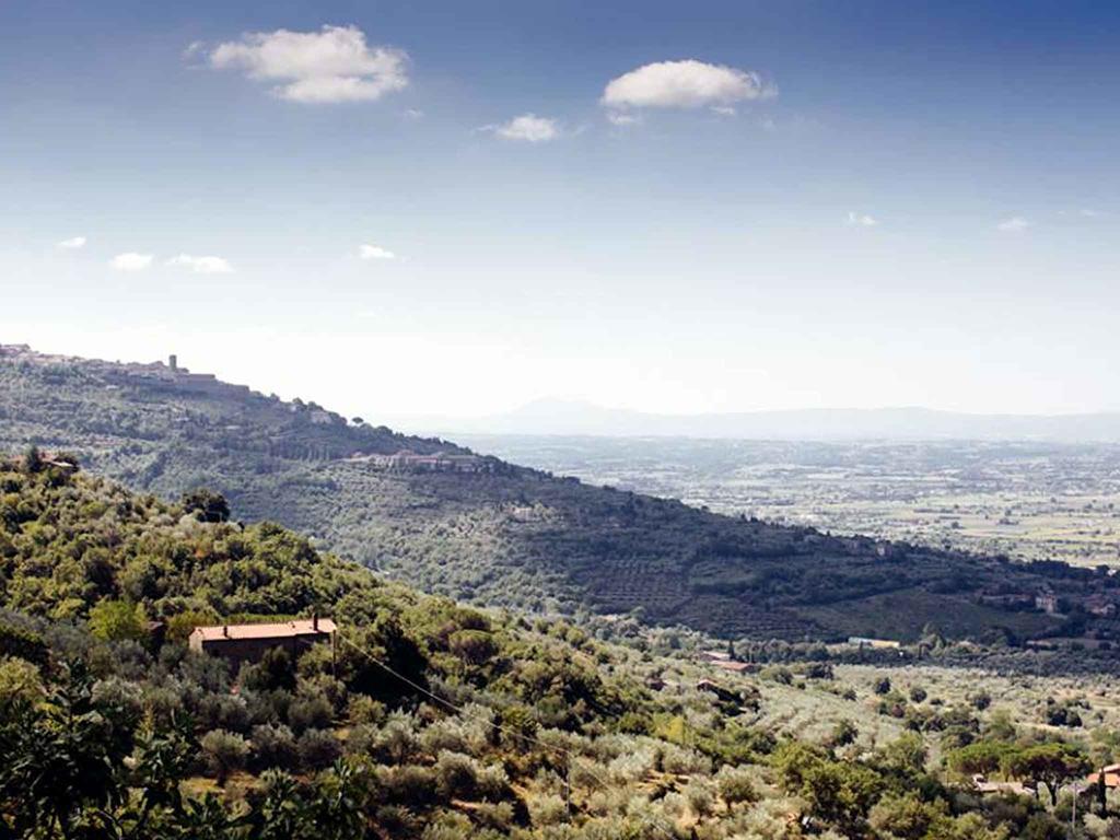Locanda San Martino A Bocena Cortona Exterior foto